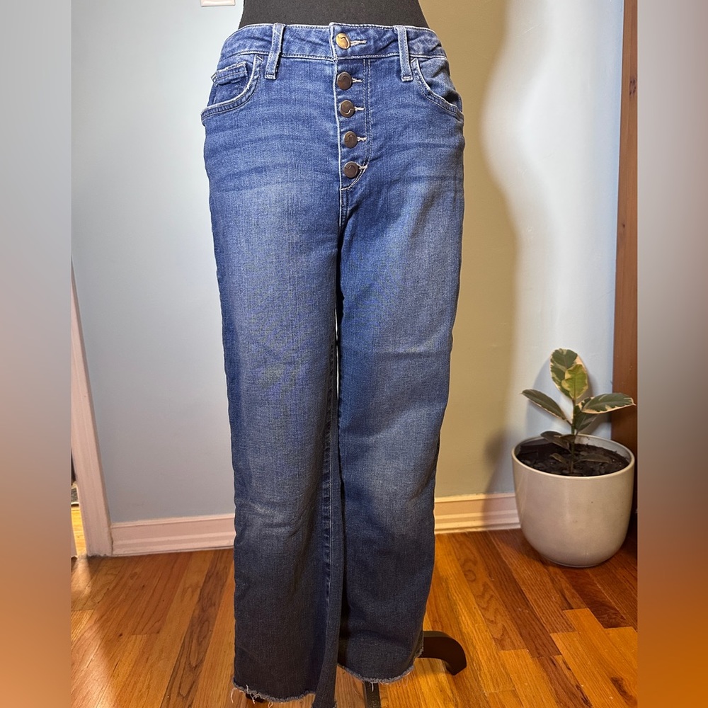Joe’s Jeans cropped button fly jeans size 30